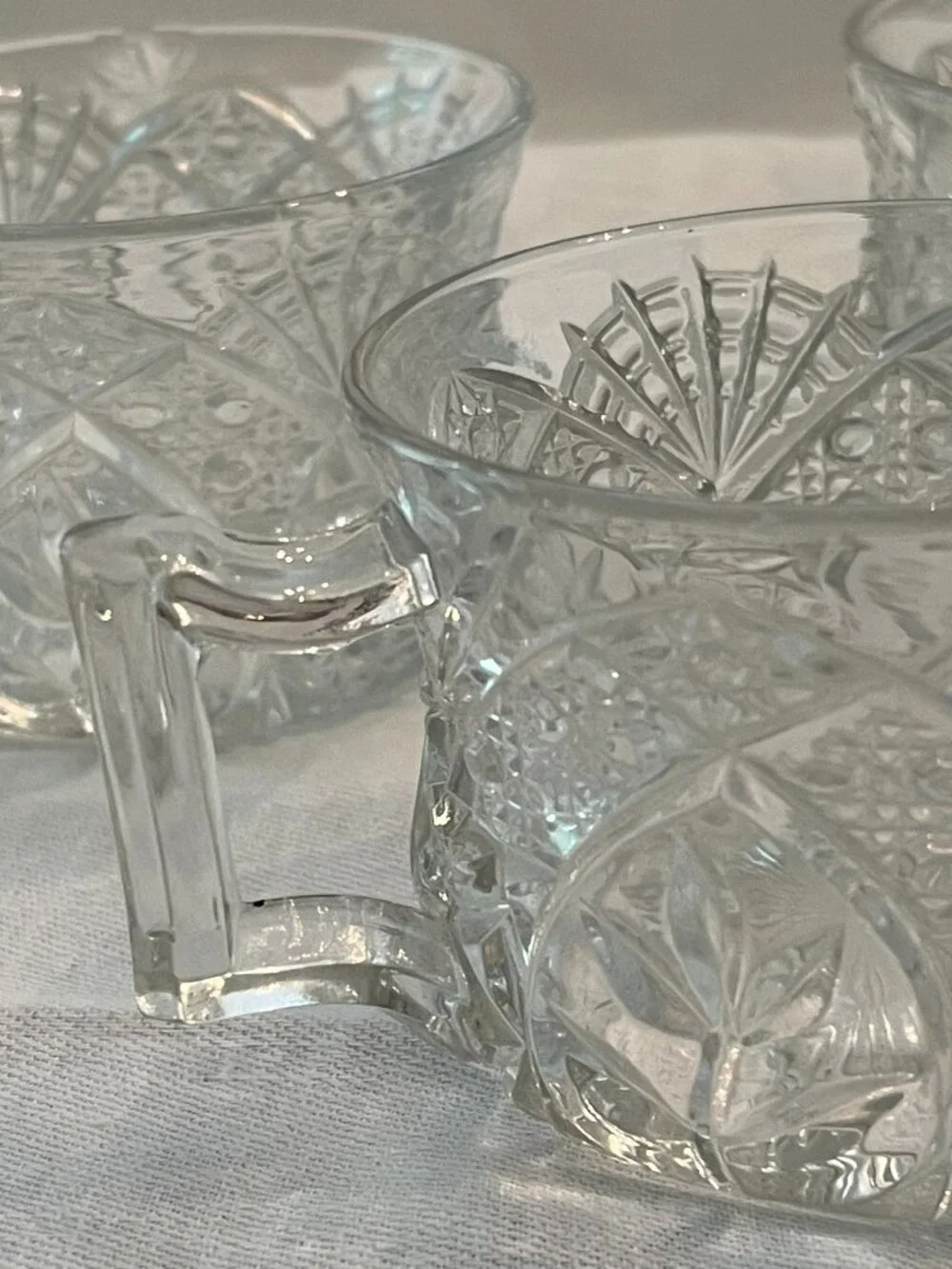 Set of 5 Rare Vintage Punch Cups
